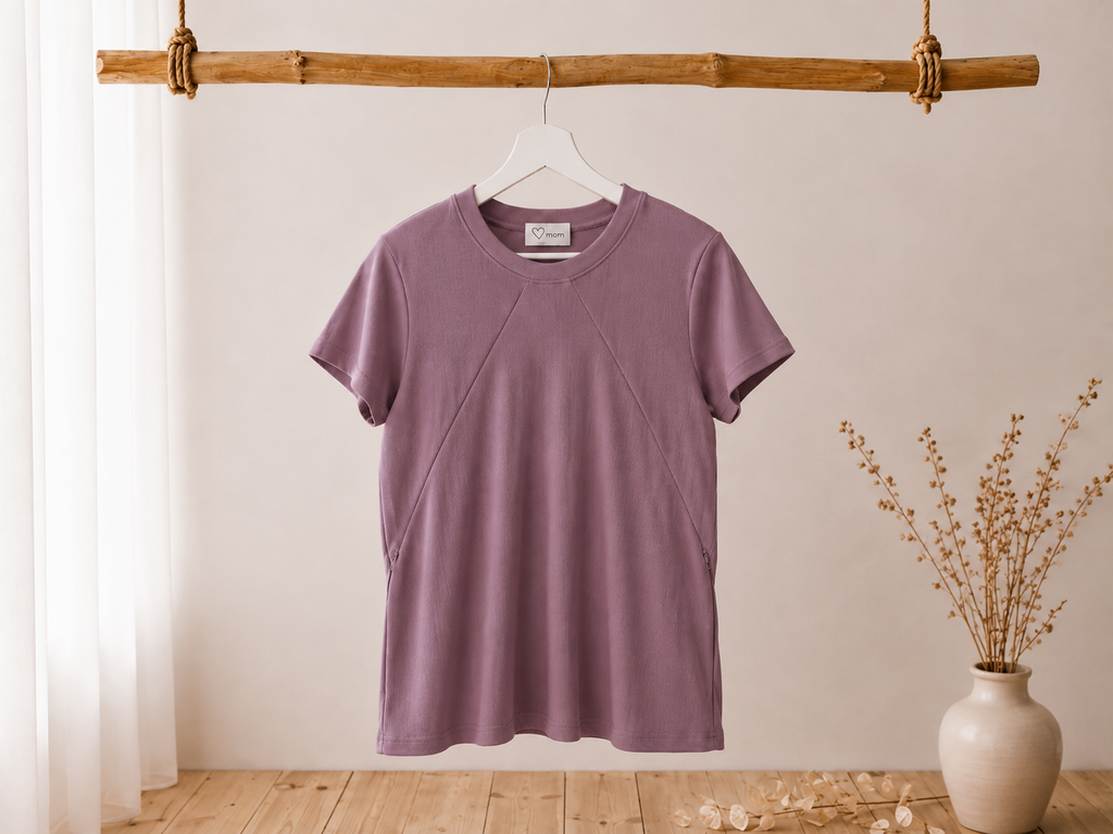 Nursing T-Shirt - Mauve